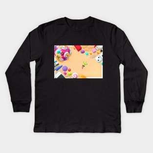 Katamari Kids Long Sleeve T-Shirt